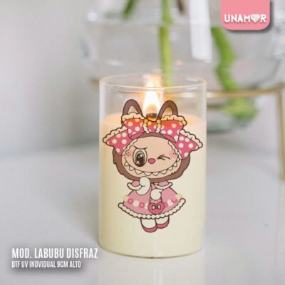 DTF UV INDIVIDUALES - LABUBU DISFRAZ