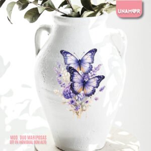 DTF UV INDIVIDUALES - DUO MARIPOSAS