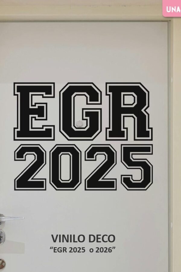 VINILO DECORATIVO - VINILO DECO  EGR 2025 O 2026  - EGR 20260