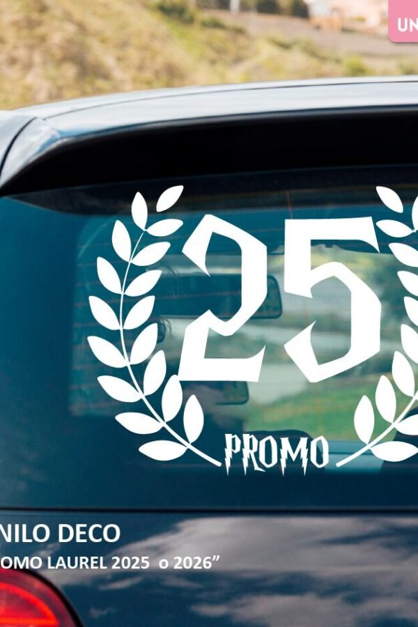 VINILO DECORATIVO - VINILO DECO  PROMO LAUREL 2025 O 2026  - EGR 20262