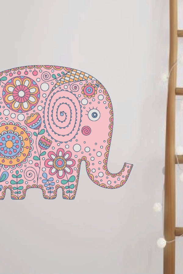 VINILO DECORATIVO - ELEFANTE - 3040