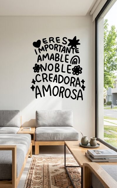 VINILO DECORATIVO - EL CAMINO FÁCIL - 7058