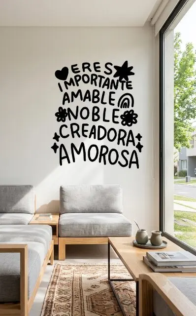 VINILO DECORATIVO - EL CAMINO FÁCIL - 7058