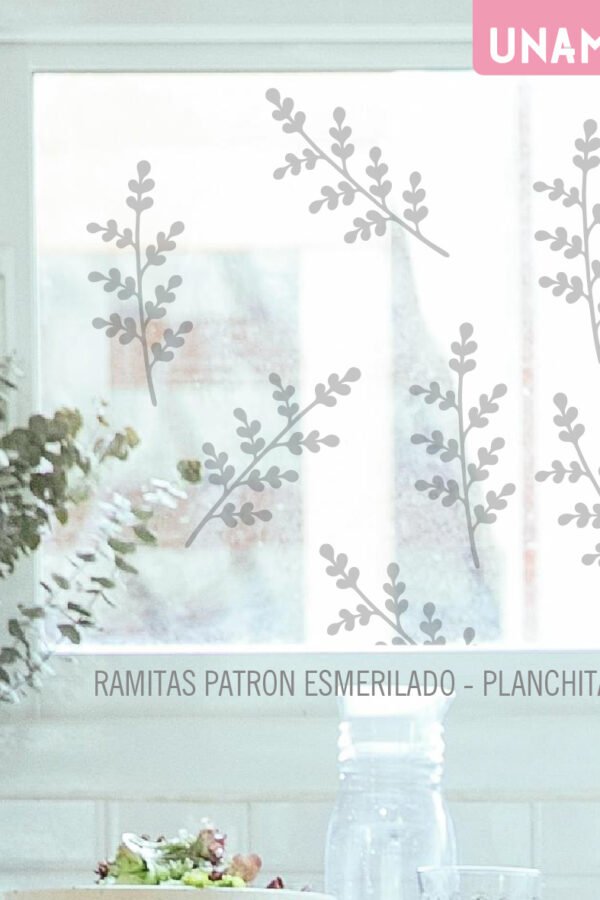 PATRONES ESMERILADOS - RAMITAS