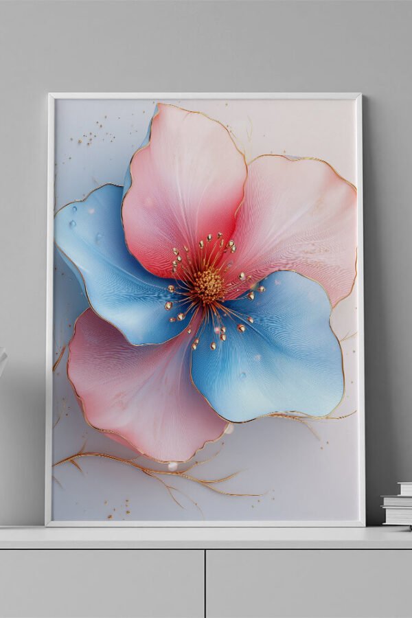 VINILO DECORATIVO - LAMINA FLOR - 0008