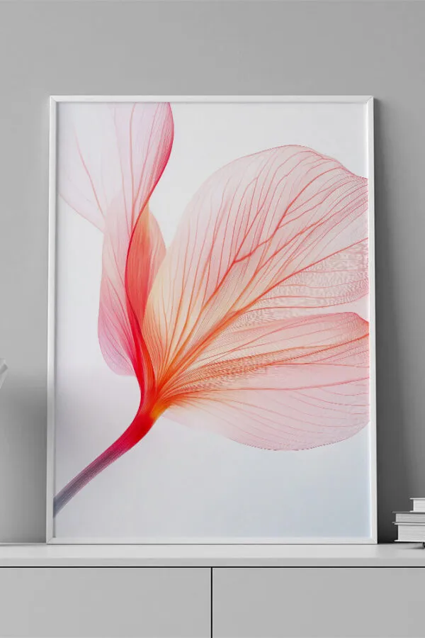 VINILO DECORATIVO - LAMINA FLOR - 0009