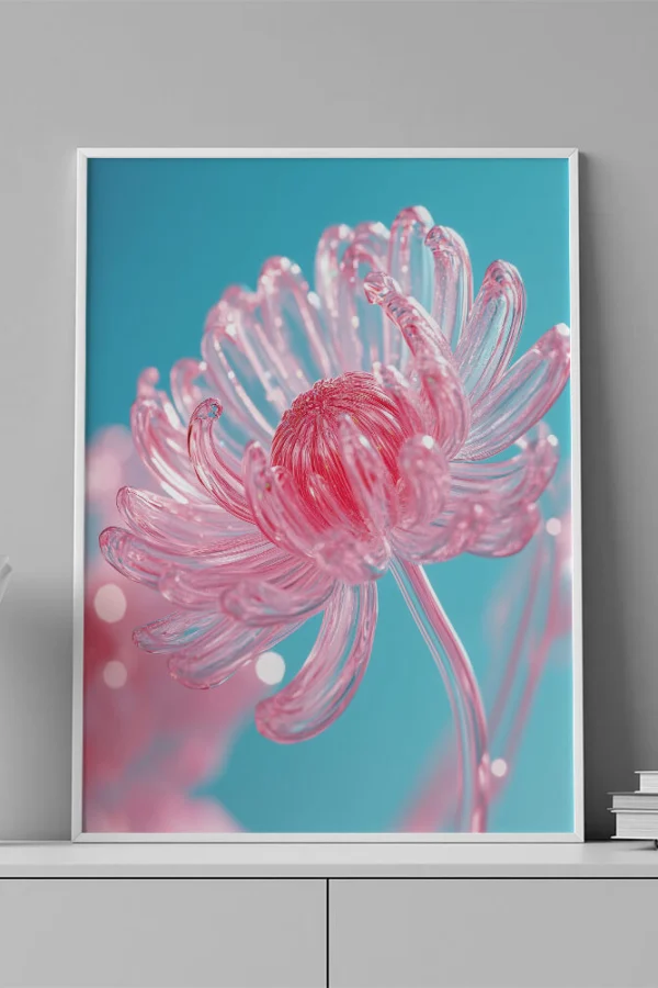 VINILO DECORATIVO - LAMINA FLOR - 0012