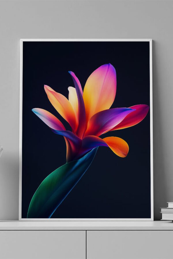 VINILO DECORATIVO - LAMINA FLOR - 0017