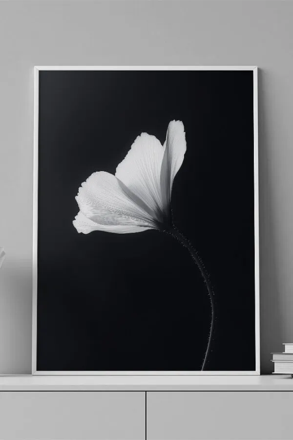 VINILO DECORATIVO - LAMINA FLOR - 0031