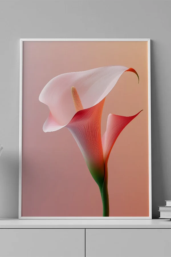 VINILO DECORATIVO - LAMINA FLOR - 0038