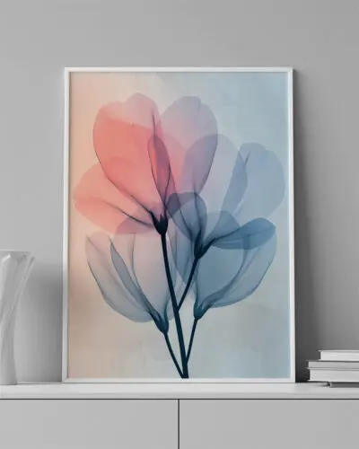 VINILO DECORATIVO - LAMINA FLOR - 0056