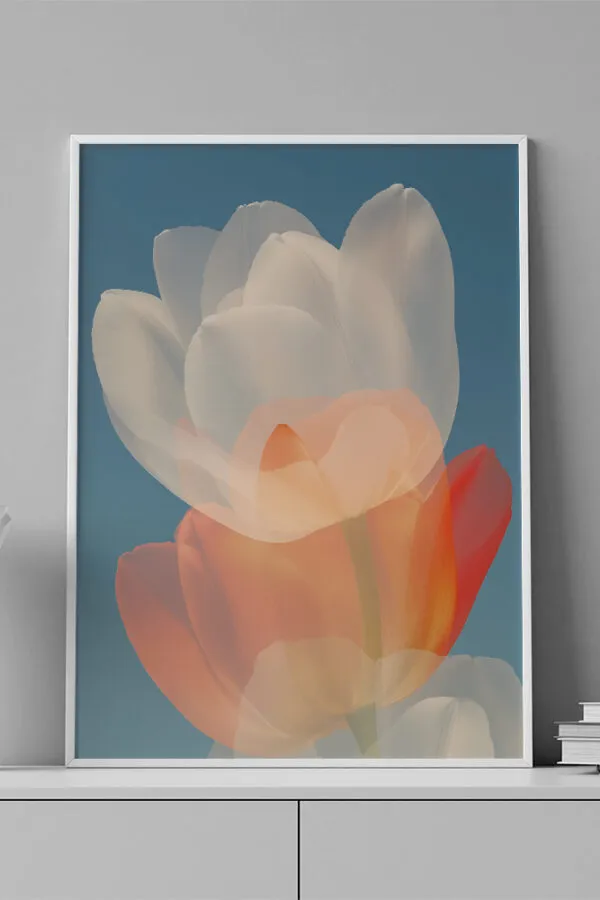VINILO DECORATIVO - LAMINA FLOR - 0057
