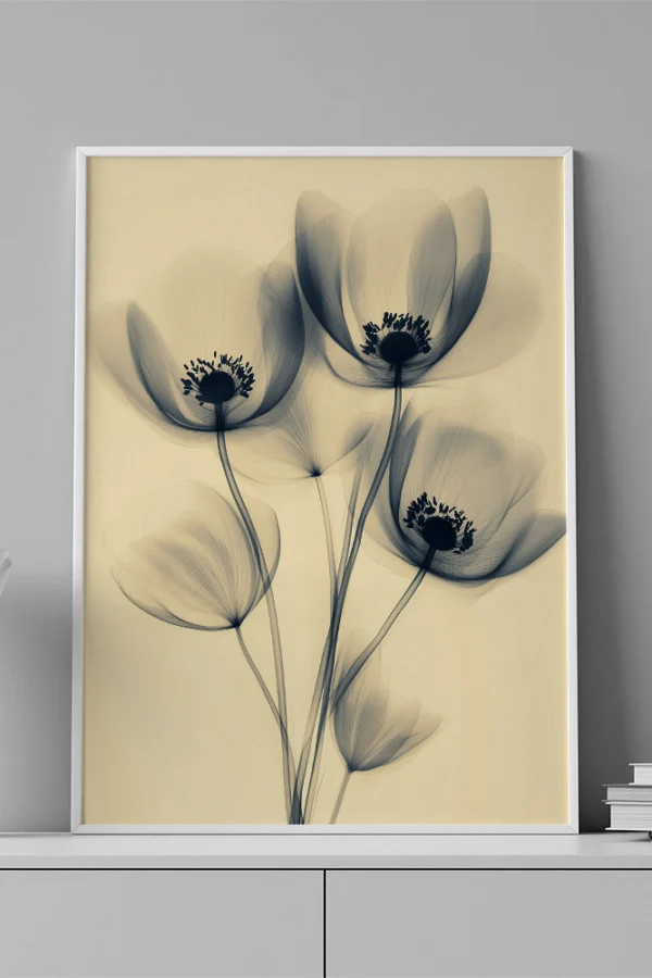 VINILO DECORATIVO - LAMINA FLOR - 0059