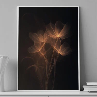 VINILO DECORATIVO - LAMINA FLOR - 0071