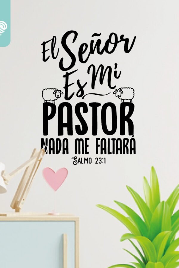 VINILO DECORATIVO - MI PASTOR - 1641