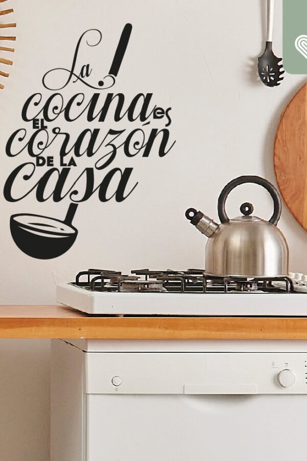 VINILO DECORATIVO - LA COCINA ES - 1403