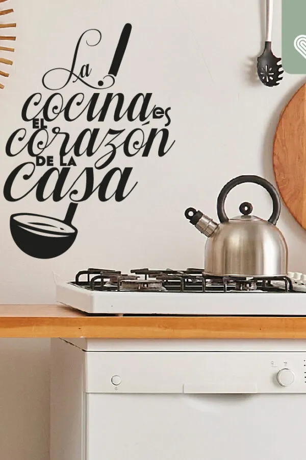 VINILO DECORATIVO - LA COCINA ES - 1403