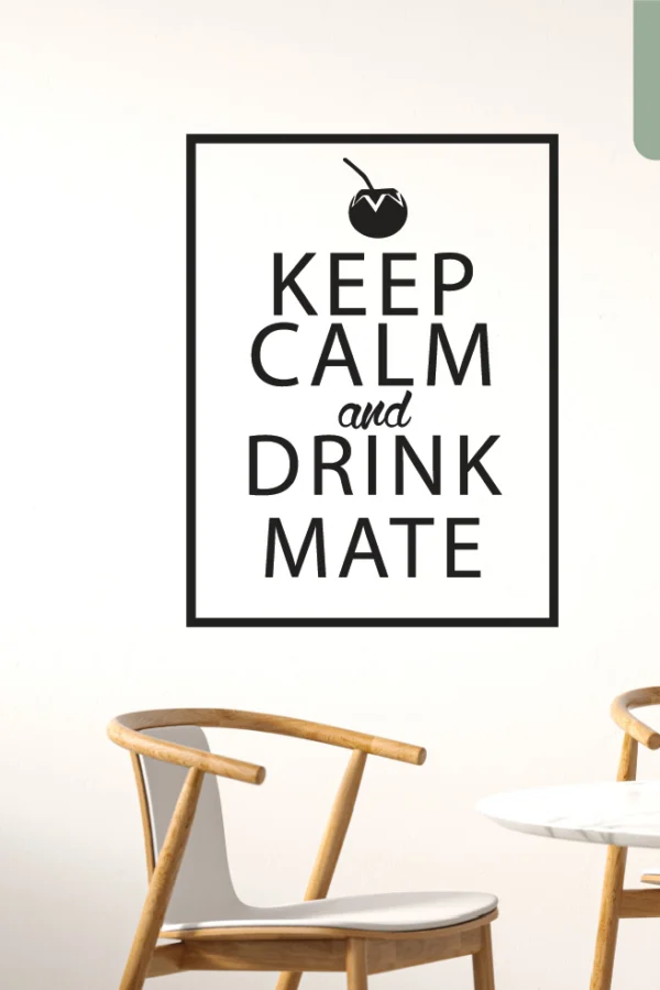 VINILO DECORATIVO - KEEP KALM - 1410