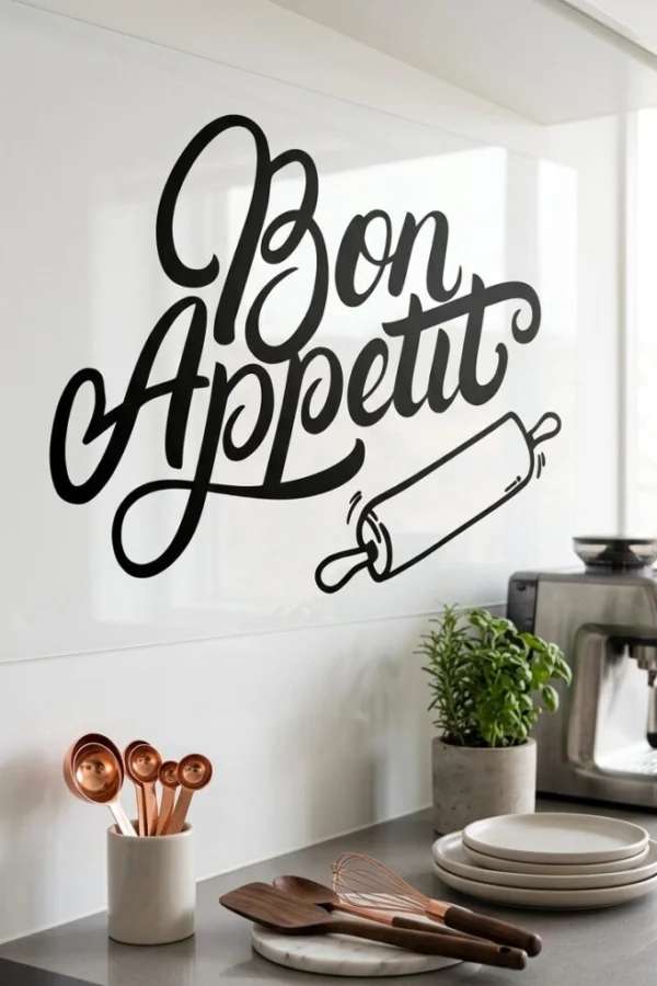 VINILO DECORATIVO - BON APPETIT - 1404