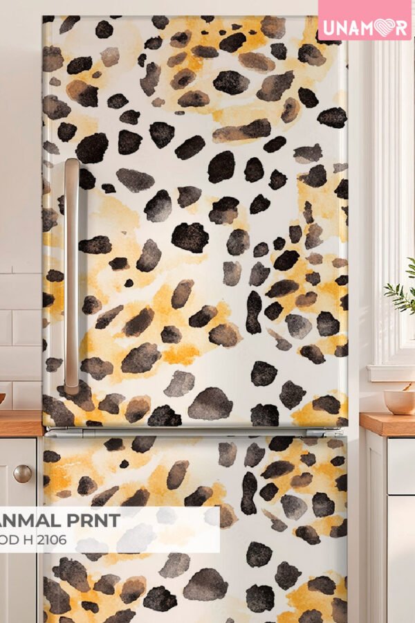 VINILO PARA HELADERA - ANIMAL PRINT - H 2106