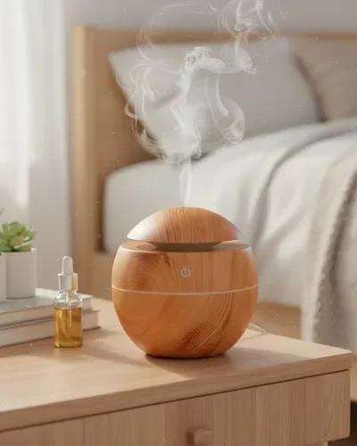 Humificador redondo simil madera