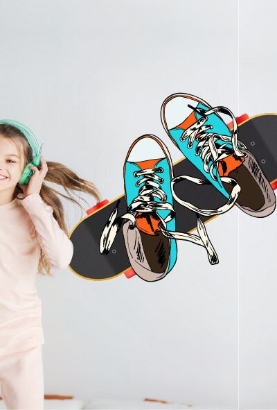 VINILO DECORATIVO - SKATE - 3081