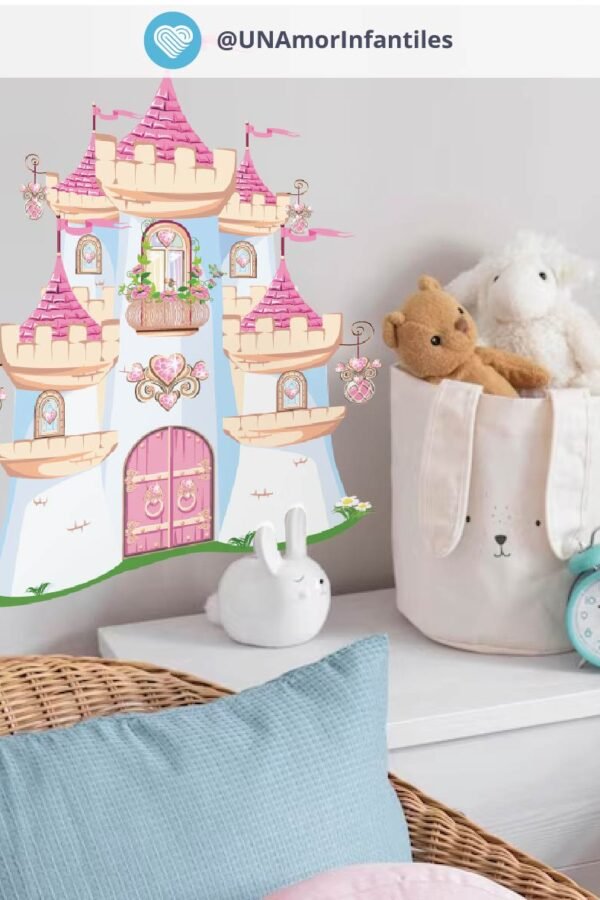 VINILO DECORATIVO - CASTILLO PRINCESA - 3103