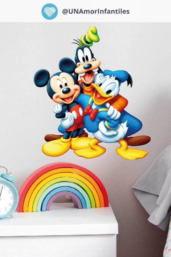 VINILO DECORATIVO - MICKEY EN DISNEY - 3105