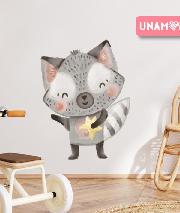 VINILO DECORATIVO - ZORRITO - 3076