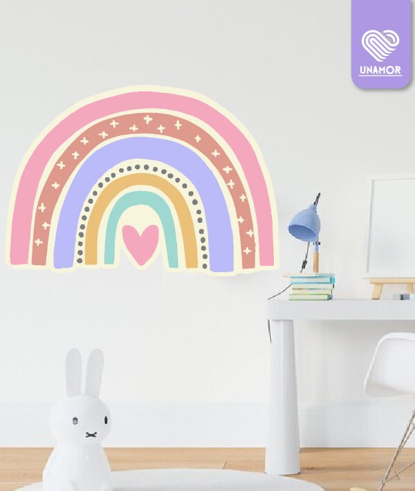 VINILO DECORATIVO - ARCO IRIS AMARILLO - 3173
