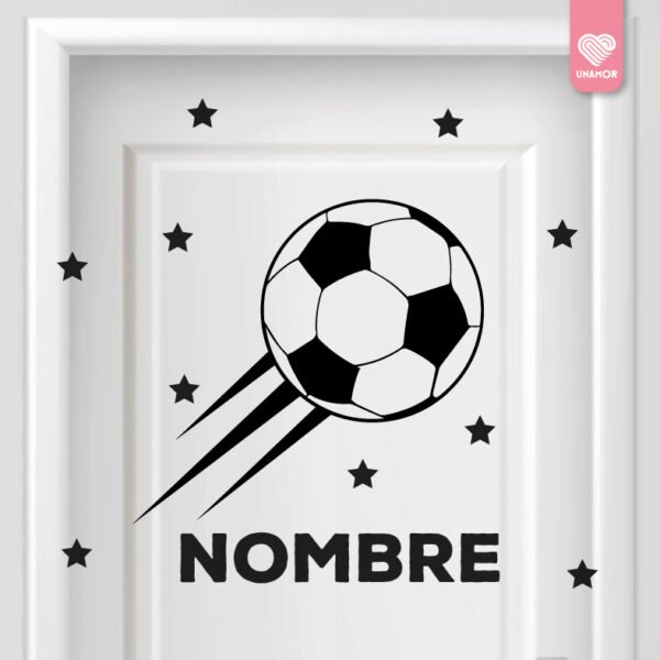 VINILO PELOTA + NOMBRE