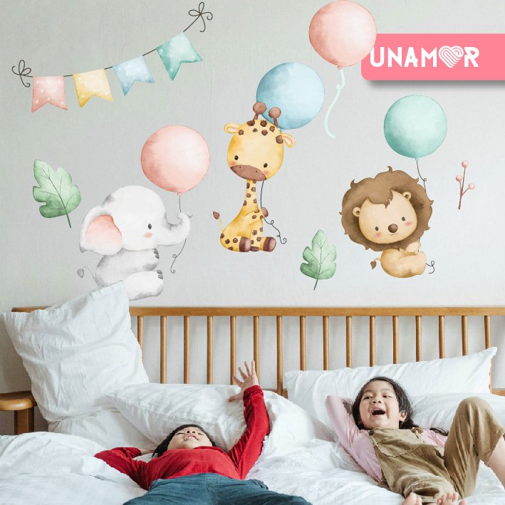 VINILO DECORATIVO - PLANCHA BABY ANIMALITOS - 3145