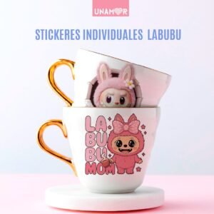 STICKER INDIVIDUALES X10 - LABUBU AMIGOS!