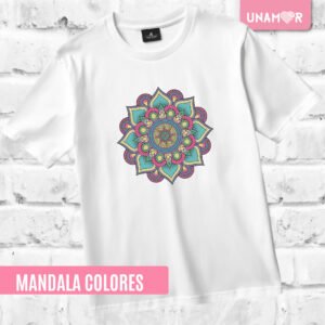 ESTAMPA TEXTIL - MANDALA COLORES