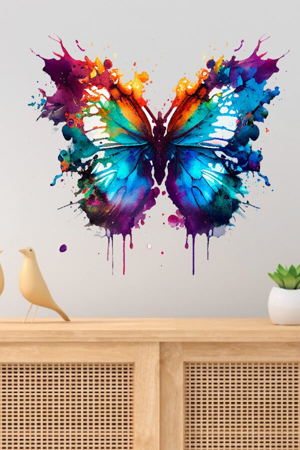 Vinilo Mariposa Arte