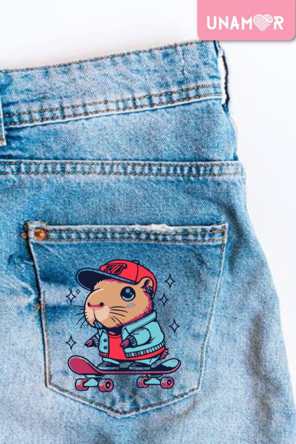 MINI TEXTILES - MINI CAPY PATINETA