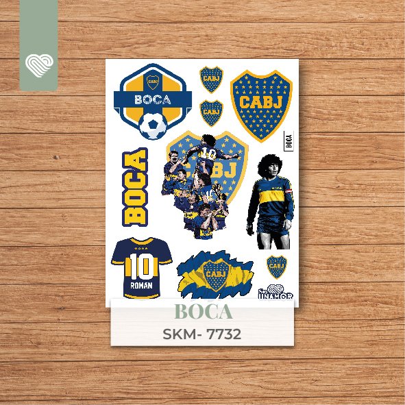MINI STICKER 13 1 MAY-24034 - PACK STICKERS X10 FÚTBOL - Imagen 4