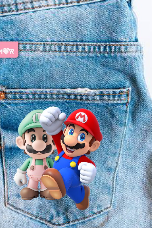 MINI TEXTILES - MINI MARIO BROS