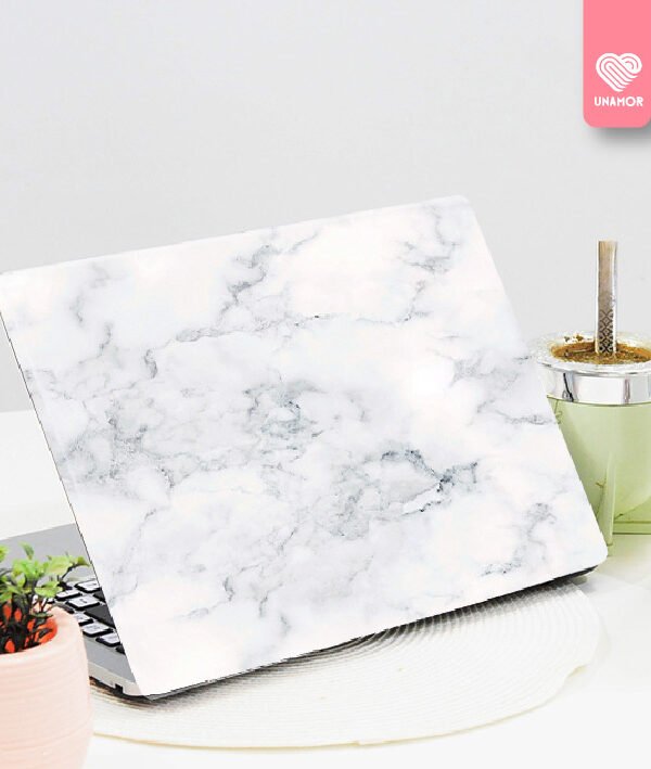 Vinilo para Notebook SKIN - MÁRMOL BLANCO Y GRIS - 302