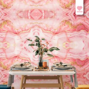 VINILO MULTIUSO SIMIL MÁRMOL ROSA - 9012