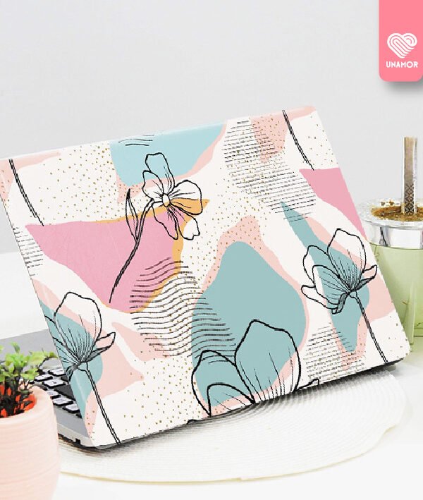 Vinilo para Notebook SKIN - MODERNO FLORAL - 8012