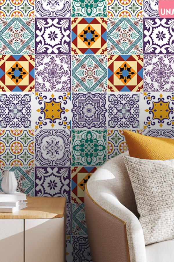 VINILO MULTIUSOS AZULEJOS VINTAGE