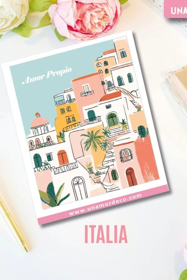 VINILO DECO INDIVIDUALES - ITALIA