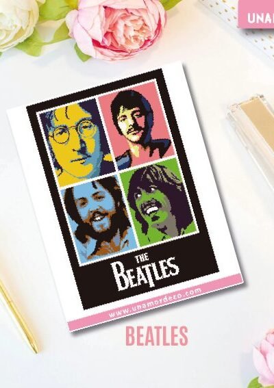 VINILO DECO INDIVIDUALES - BEATLES