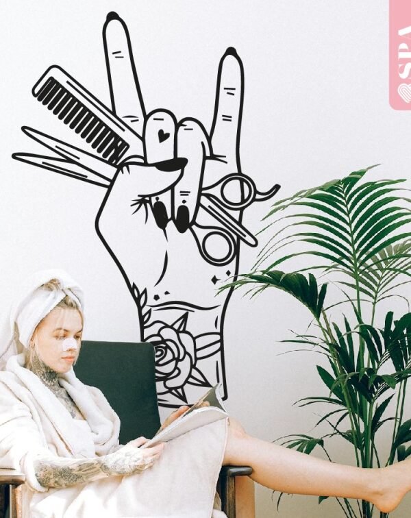 VINILO DECORATIVO - ROCK ESTILISMO - 1001