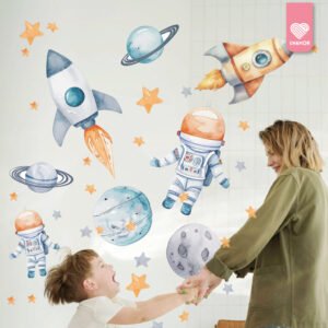 3266 - PLANCHA ASTRONAUTAS