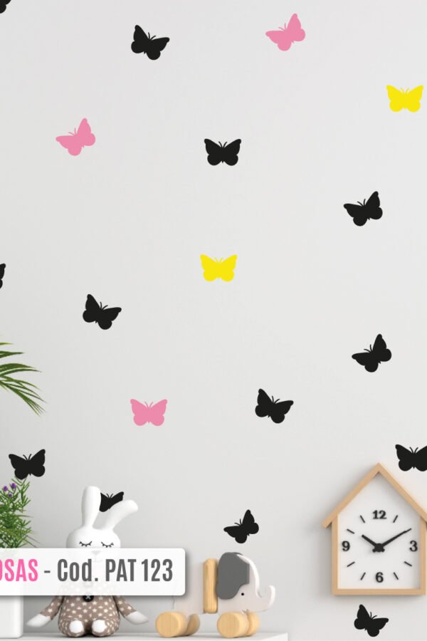 VINILO DECORATIVO - MARIPOSAS - 123