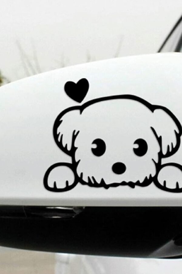 VINILO DECORATIVO - PERRITO X2 - 956