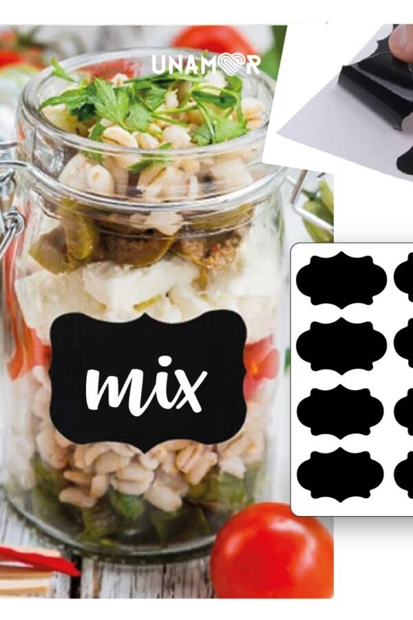 VINILO DECORATIVO - ETIQUETAS PIZARRA - 7504