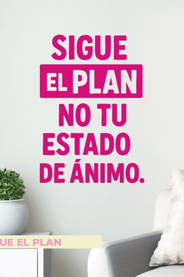 SIGUE EL PLAN